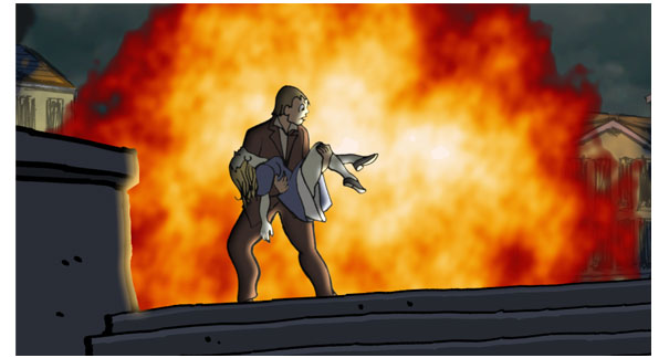 Fire Scene